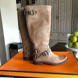 NWT Arturo Chiang Ella Leather Riding Boot